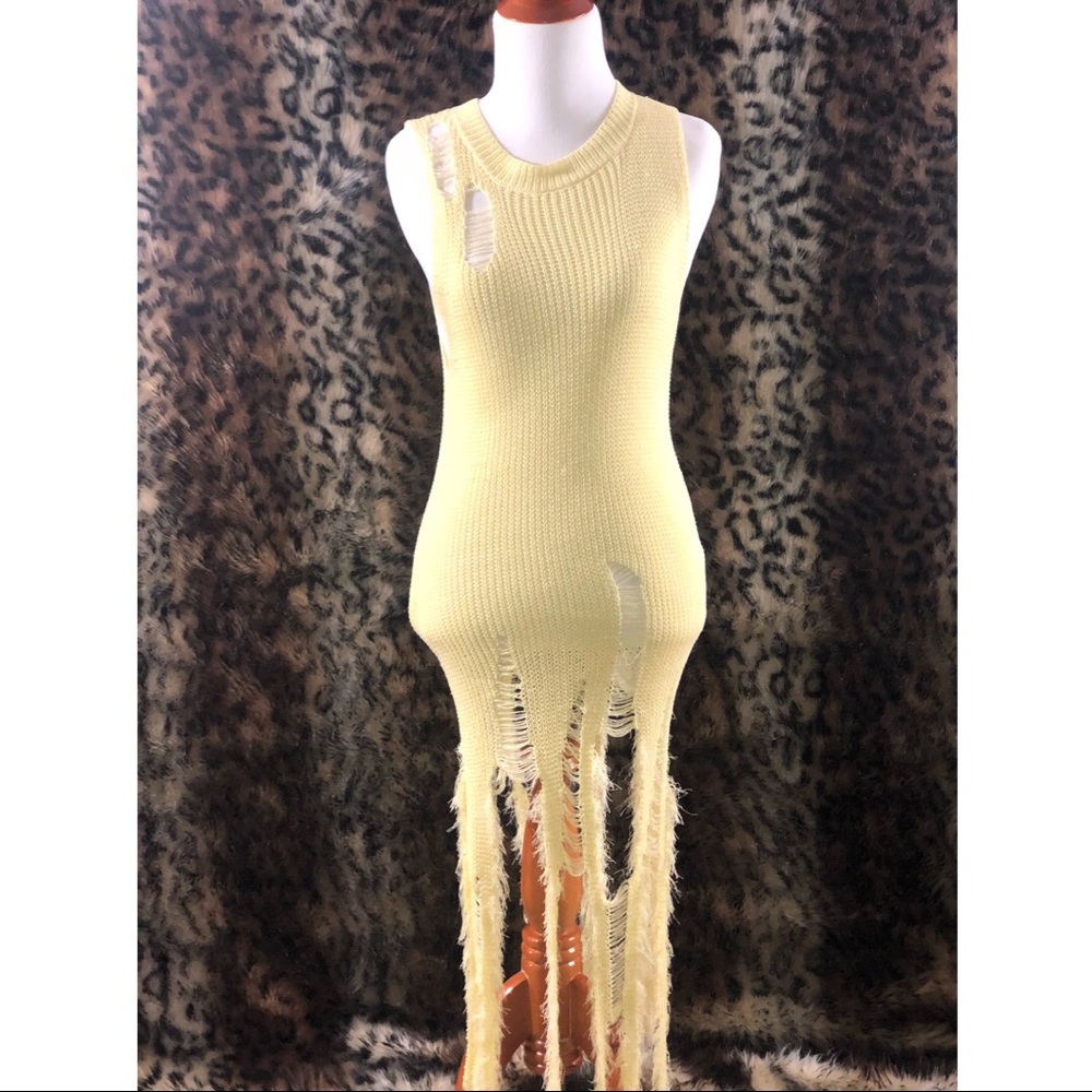 Yellow Cover Up/Top